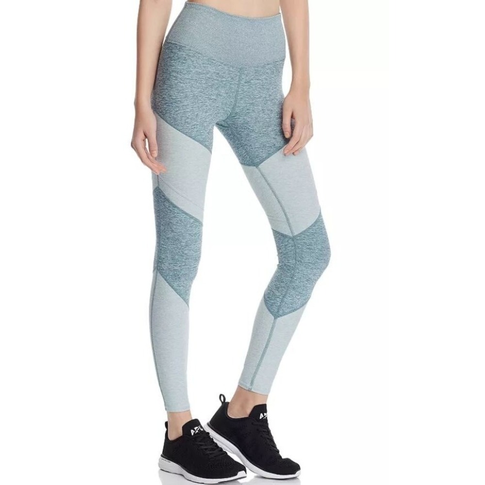 Alo Yoga Sheila High‎ Rise Alosoft Ankle Colorblock Leggings Size S